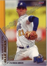 2007 Choice Wilmington Blue Rocks #11 Patrick Green