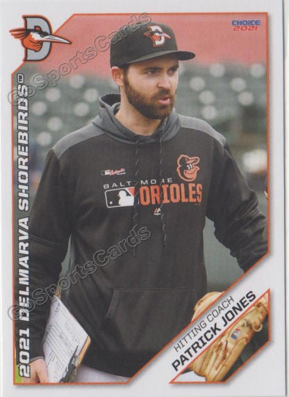 2021 Delmarva Shorebirds Patrick Jones