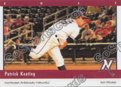 2011 Northwest Arkansas Naturals Patrick Keating