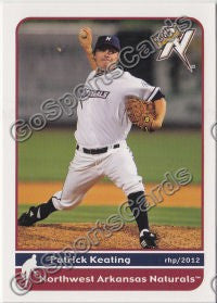 2012 Northwest Arkansas Naturals Patrick Keating