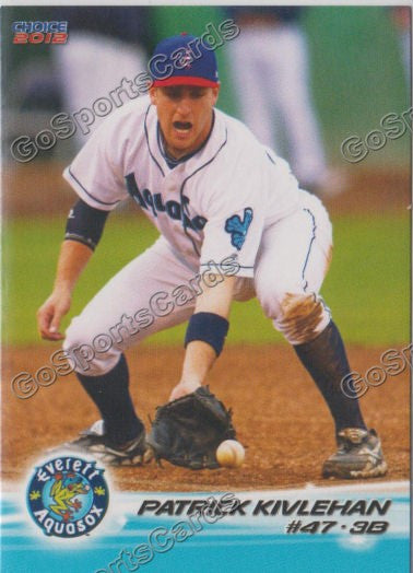 2012 Everett AquaSox Patrick Kivlehan