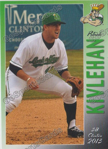 2013 Clinton Lumberkings Patrick Kivlehan
