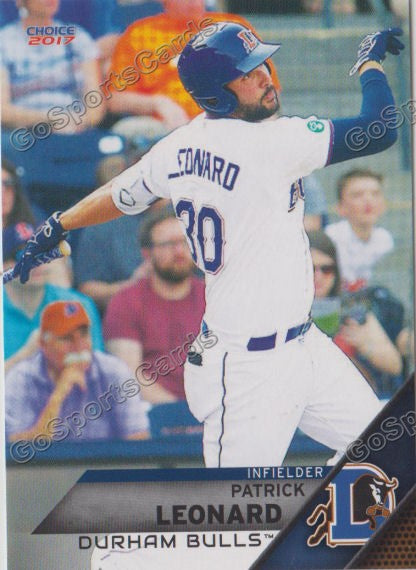 2017 Durham Bulls Patrick Leonard