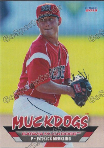 2013 Batavia Muckdogs Patrick Merkling