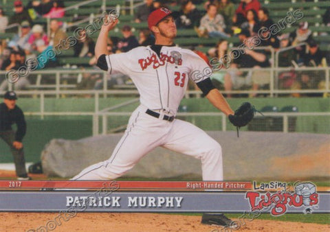 2017 Lansing Lugnuts Patrick Murphy