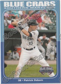 2010 Southern Maryland Blue Crabs Patrick Osborn