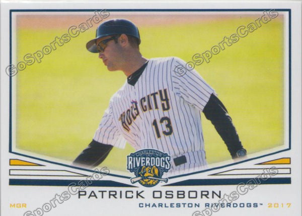 2017 Charleston RiverDogs Patrick Osborn