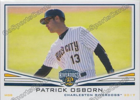 2017 Charleston RiverDogs Patrick Osborn