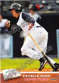 2009 Asheville Tourists Patrick Rose