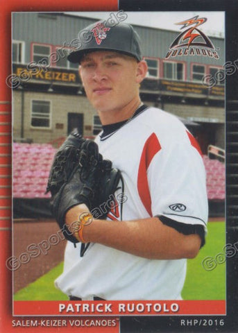 2016 Salem Keizer Volcanoes Patrick Ruotolo