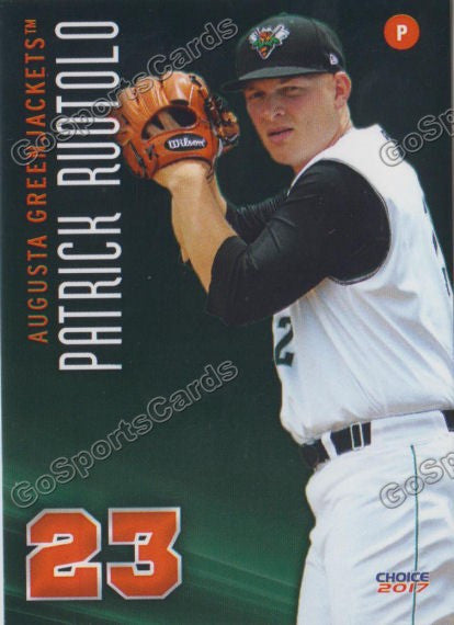 2017 Augusta GreenJackets Patrick Ruotolo