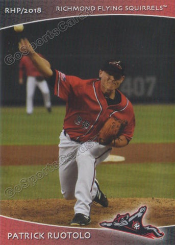 2018 Richmond Flying Squirrels Patrick Ruotolo