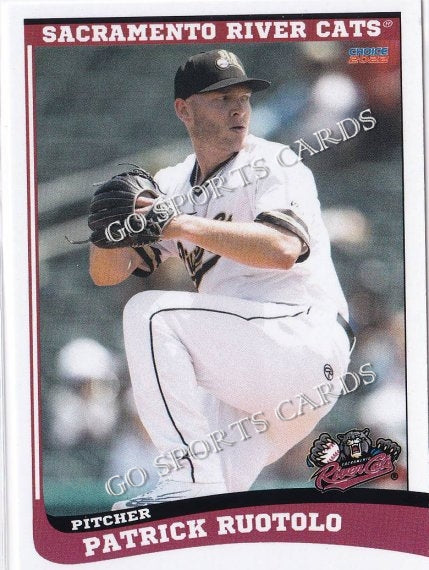 2022 Sacramento River Cats Patrick Ruotolo