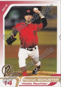 2012 Visalia Rawhide Patrick Schuster