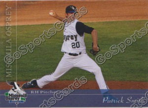 2012 Missoula Osprey Patrick Smith