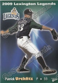2009 Lexington Legends Patrick Urckfitz