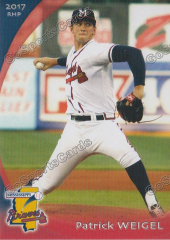 2017 Mississippi Braves Patrick Weigel