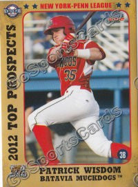 2012 New York Penn League Top Prospects NYPL Patrick Wisdom