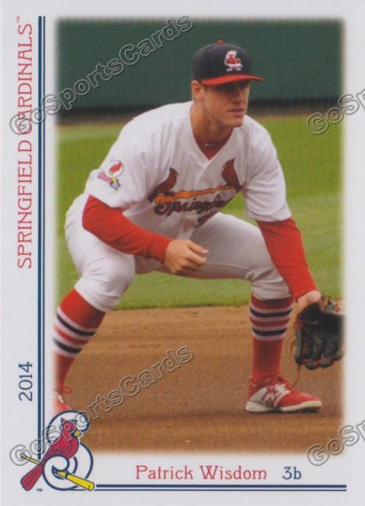 2014 Springfield Cardinals Patrick Wisdom