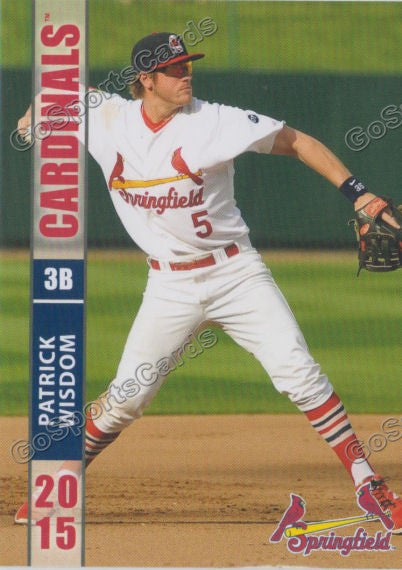 2015 Springfield Cardinals Patrick Wisdom
