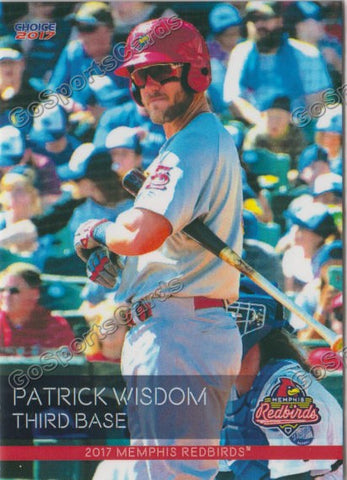 2017 Memphis Redbirds Patrick Wisdom