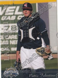 2012 Lake County Captains Patric Tolentino