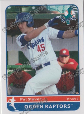 2012 Ogden Raptors Pat Stover