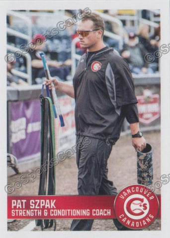 2016 Vancouver Canadians Pat Szpak