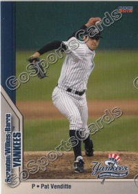 2012 Scranton Wilkes Barre Yankees Empire State Pat Venditte