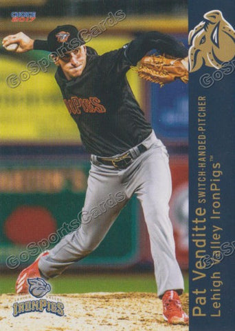 2017 Lehigh Valley IronPigs Pat Venditte