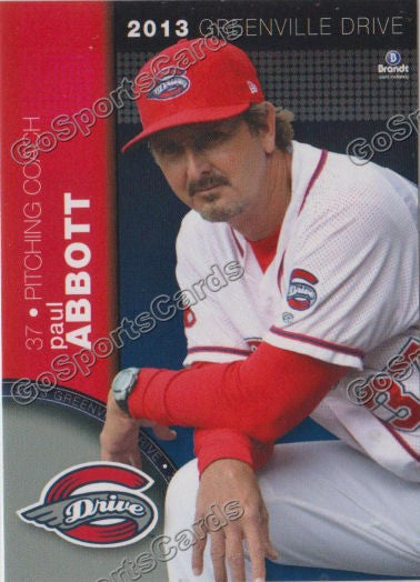 2013 Greenville Drive Paul Abbott