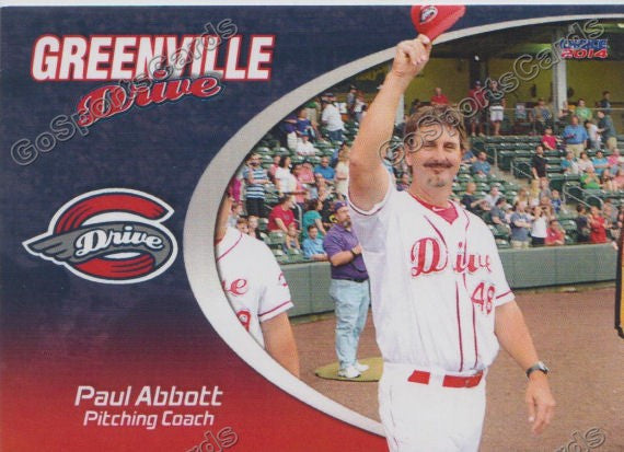 2014 Greenville Drive Paul Abbott