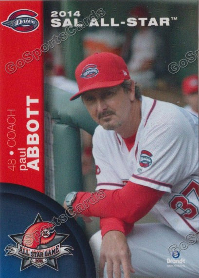 2014 South Atlantic League All Star SD Paul Abbott