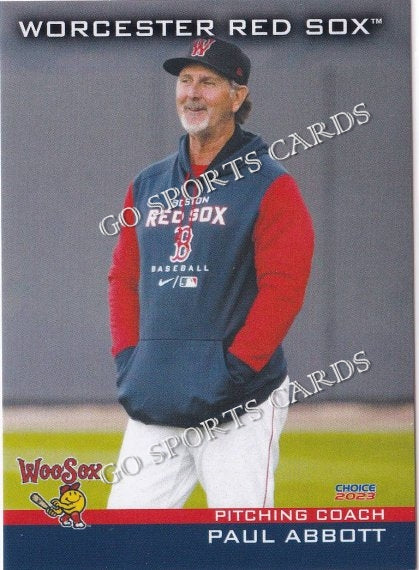 2023 Worcester Red Sox Paul Abbott #36