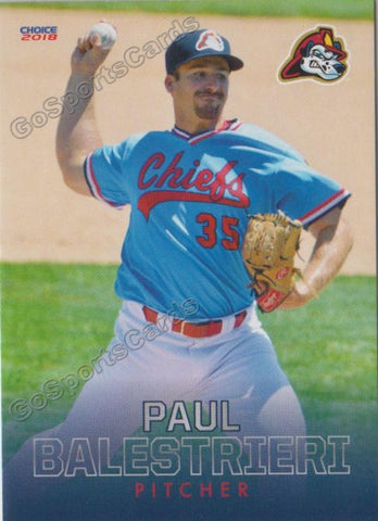 2018 Peoria Chiefs Paul Balestrieri