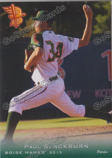 2013 Boise Hawks Paul Blackburn