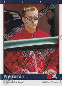 2011 Portland Sea Dogs Paul Buchheit