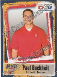2011 Portland Sea Dogs DAV Paul Buchheit