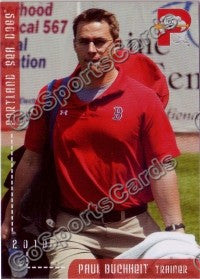 2010 Portland Sea Dogs Paul Buchheit