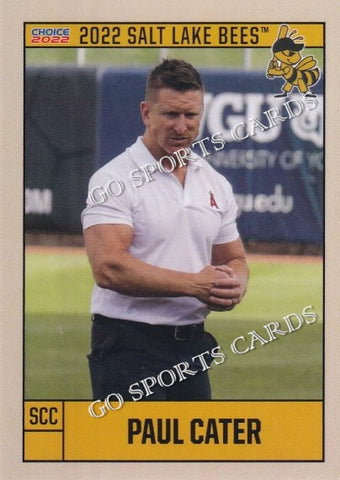 2022 Salt Lake Bees Paul Cater