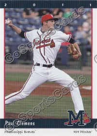 2011 Mississippi Braves Paul Clemens