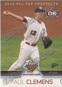 2012 Pacific Coast League Top Prospect PCL Paul Clemens
