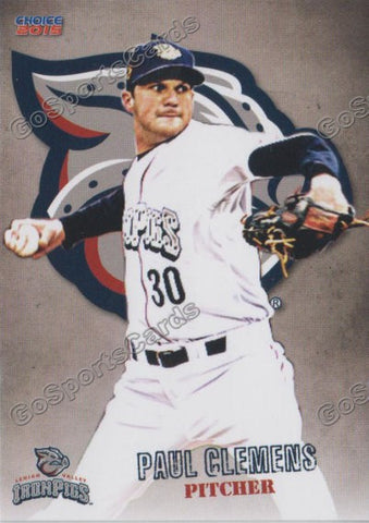 2015 Lehigh Valley IronPigs Paul Clemens 2nd