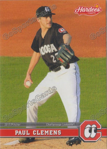 2017 Chattanooga Lookouts Paul Clemens
