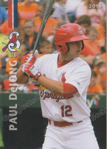2016 Springfield Cardinals Paul Dejong