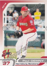 2012 Harrisburg Senators Paul Demny