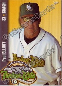 2009 New Hampshire Fisher Cats Paul Elliott