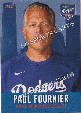 2022 Oklahoma City Dodgers Paul Fournier