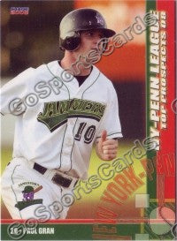2008 New York Penn League Top Prospects Paul Gran
