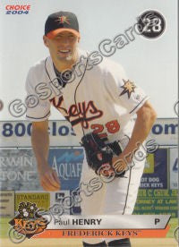 2004 Frederick Keys Paul Henry